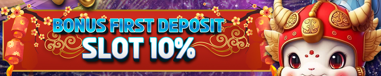 BONUS FIRST DEPOSIT SLOT